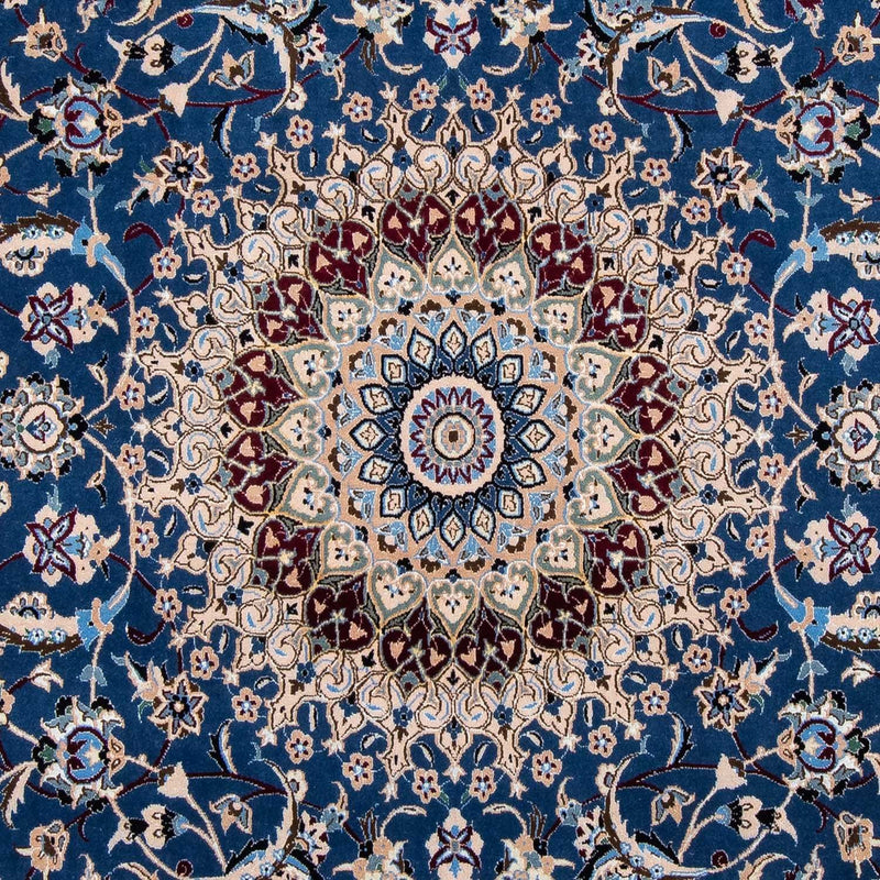 Nain - 9La Teppich 198x302cm - Perserteppich - blau