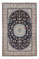 Perserteppich - Nain - Royal 202 x 300 cm - schwarz