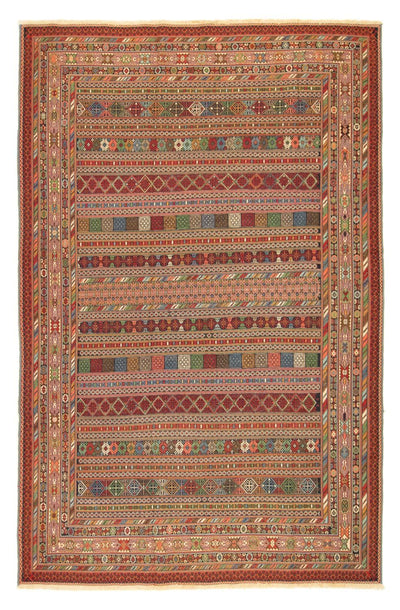 Afshar Sirjan Teppich 200x304cm - Perserteppich - mehrfarbig