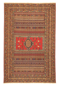 Afshar Sirjan Teppich 192x300cm - Perserteppich - mehrfarbig – product image