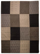 Patchwork Teppich 240x340cm - Wollteppich - mehrfarbig