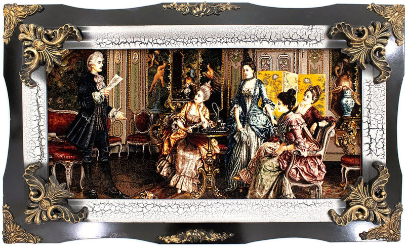 Bild-Teppich 70x120cm - Orientteppich - mehrfarbig