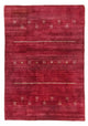 Gabbeh Teppich Softy 170x240cm - Wollteppich - rot