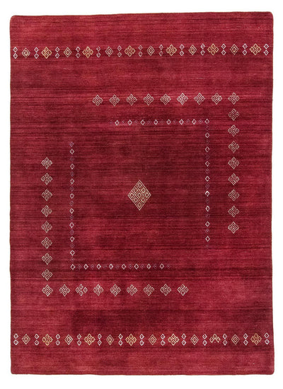 Wollteppich 170x240cm - rot