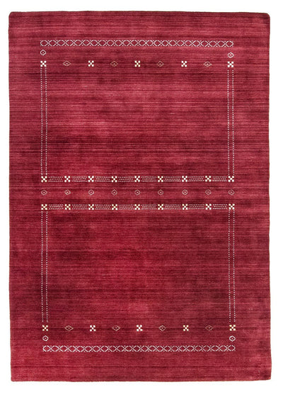 Wollteppich 170x240cm - rot