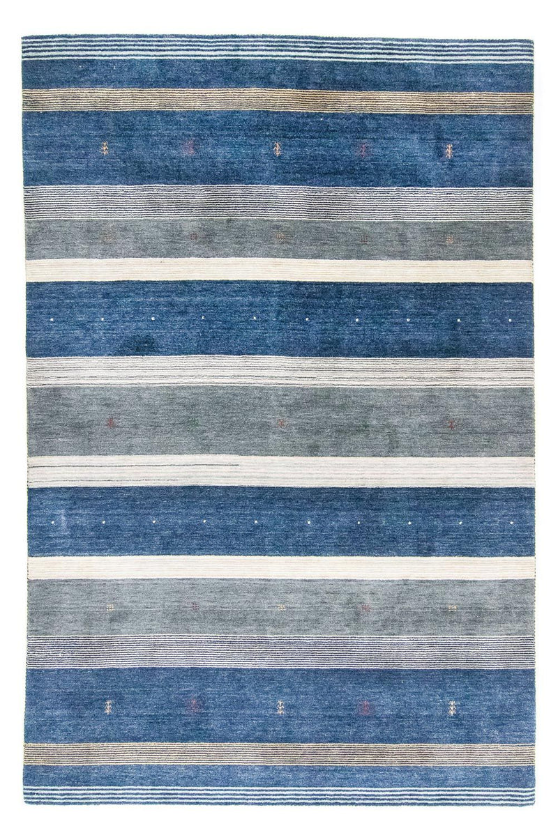 Gabbeh Teppich Softy 200x300cm - Wollteppich - mehrfarbig